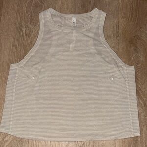 Lululemon Athletica Cream Tank Top